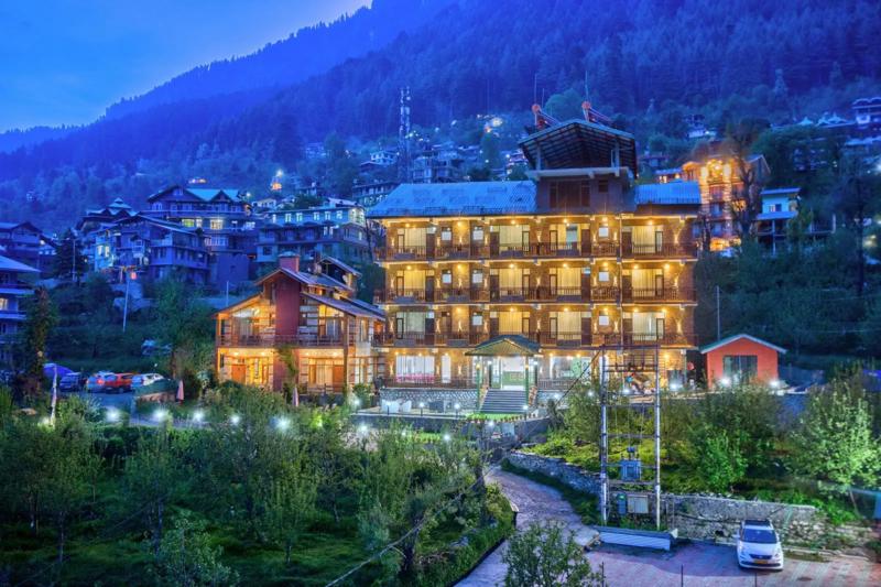 4-star Hotel in manali-rio sol-fasade